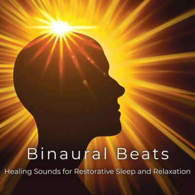 Binaural Beats - Healing Sounds for Restorative Sleep and Relaxation Front Cover