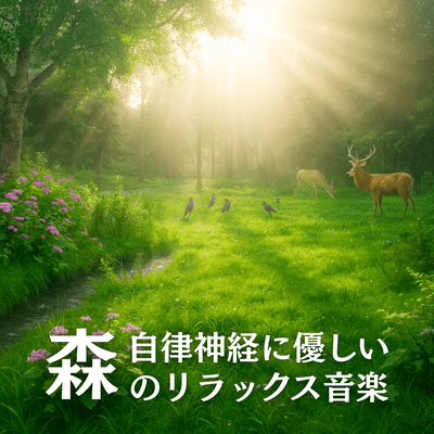 Relaxing Forest Music Gentle on the Autonomic Nervous System Front Cover