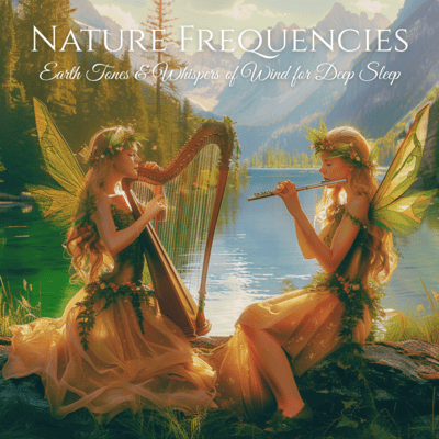 Nature Frequencies - Earth Tones & Whispers of Wind for Deep Sleep Front Cover