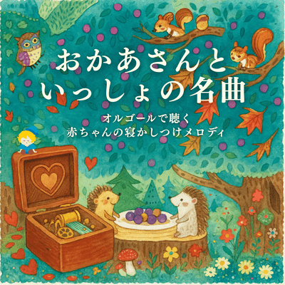 Okasan to Issho no Meikyoku - Orgel de Kiku Akachan no Nekashitsuke Melody Front Cover