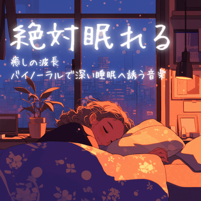 Guaranteed Sleep Healing Frequencies - Binaural Music for Deep Sleep Front Cover