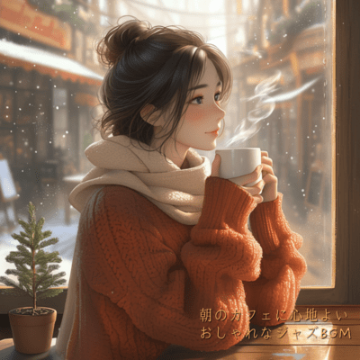 Morning Cafe Jazz: Relaxing Stylish Background Music Front Cover