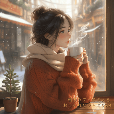 Stylish Jazz Background Music for Morning Cafe Vibes Front Cover