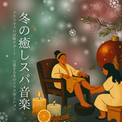 Winter Healing Spa Music Christmas Sleep Support Warm Winter Relaxation Front Cover