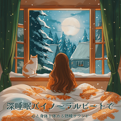 Deep sleep binaural beats for a restful sleep Front Cover