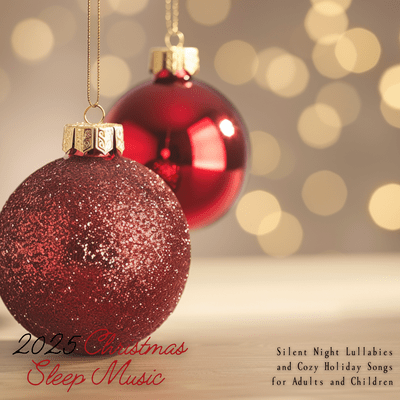 2025 Christmas Sleep Music - Silent Night Lullabies and Cozy Holiday Songs for Adults and Children Front Cover