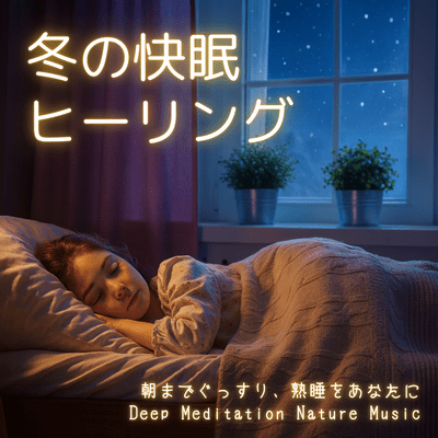 Winter Sleep Healing ~ Get a good night's sleep until morning , Deep Meditation Nature Music Front Cover