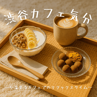 Shibuya Cafe Vibes ~ Heartwarming Relaxation Time at a Cafe ~ Front Cover