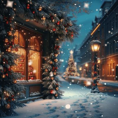 Christmas Sleep - Soothing Christmas Music For Night Sleep & Relaxation Front Cover