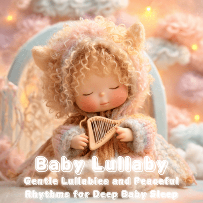 Baby Lullaby: Gentle Lullabies and Peaceful Rhythms for Deep Baby Sleep Front Cover