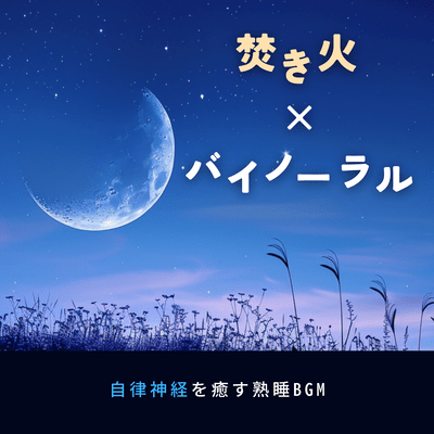 Bonfire x Binaural Soundtrack for Deep Sleep Front Cover