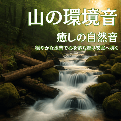 Mountain Environmental Sounds - Relaxing Nature Sounds - Calm your mind and induce a good night's sleep with the gentle sounds of water Front Cover