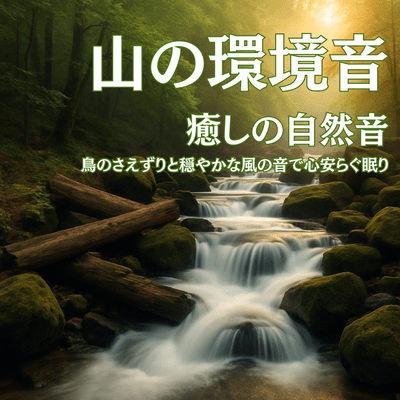 Relaxing sounds of nature - birdsong and gentle wind for a peaceful sleep Front Cover