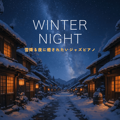 Winter Night: Relaxing Jazz Piano Front Cover