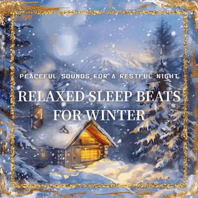 Relaxed Sleep Beats for Winter - Peaceful Sounds for a Restful Night Front Cover