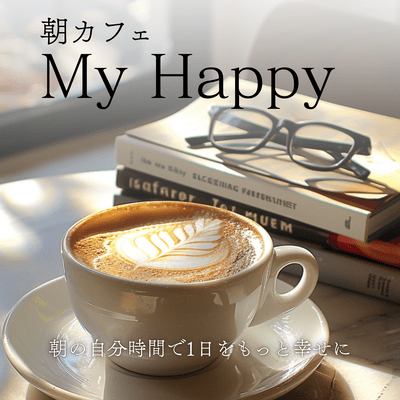 Make Your Morning Time More Cheerful - Morning Cafe My Happy Front Cover