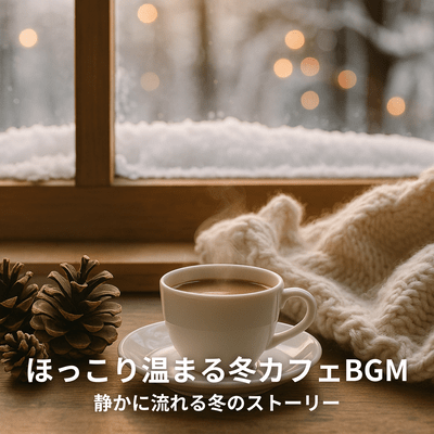 Warm Winter Café BGM A Quietly Flowing Winter Story Front Cover