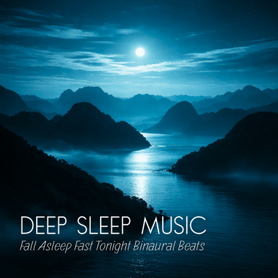 Deep Sleep Music: Fall Asleep Quickly Every Night Front Cover