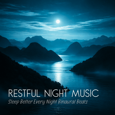Restful Night Music Sleep Better Every Night Binaural Beatsのジャケット写真