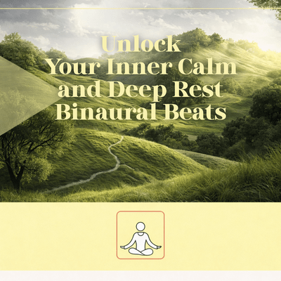 Unlock Your Inner Calm and Deep Rest Binaural Beats Front Cover