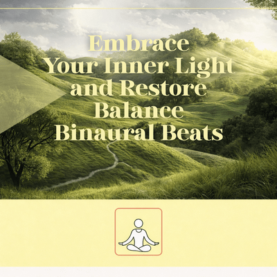 Embrace Your Inner Light and Restore Balance Binaural Beats Front Cover