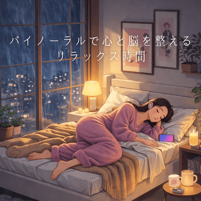 Relaxation time for your mind and brain with binaural sound Front Cover