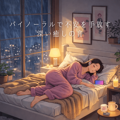 Deeply soothing binaural sounds to release anxiety Front Cover