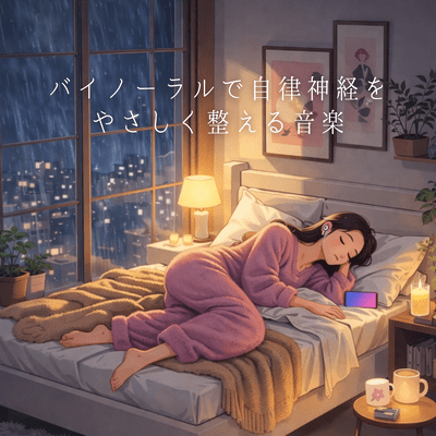 Binaural music that gently regulates the autonomic nervous system Front Cover