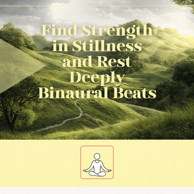 Find Strength in Stillness and Rest Deeply Binaural Beatsのジャケット写真