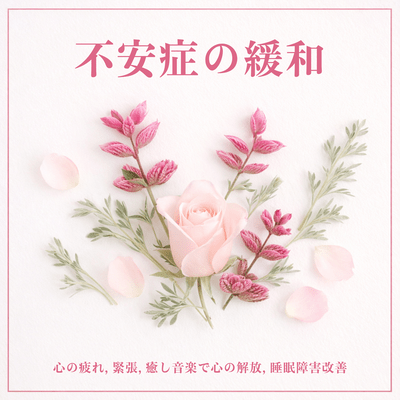 Anxiety Relief: Mental Fatigue, Tension, Releasing the Mind with Healing Music, Sleep Disorder Improvement Front Cover