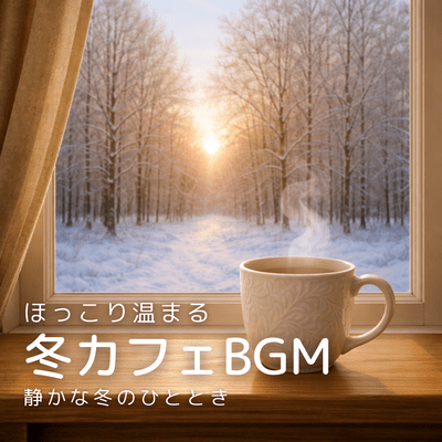 Warm and cozy winter cafe background music for a quiet time spent in the cafe Front Cover