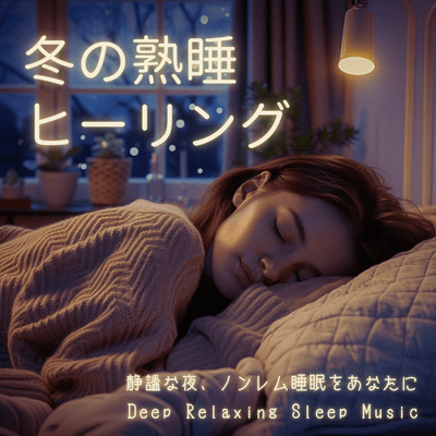 **Winter Deep Sleep Healing** ~Quiet Night, Non-REM Sleep for You with Deep Relaxing Sleep Music Front Cover