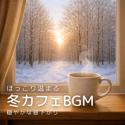 Warm and cozy winter cafe background music. BGM you'll want to listen to by the window. Front Cover