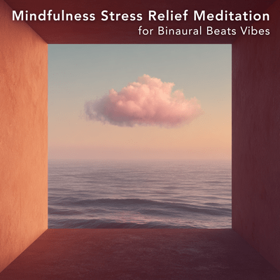 Mindfulness Stress Relief Meditation for Binaural Beats Vibes Front Cover