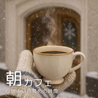 Morning Cafe Coffee and Music Time Front Cover