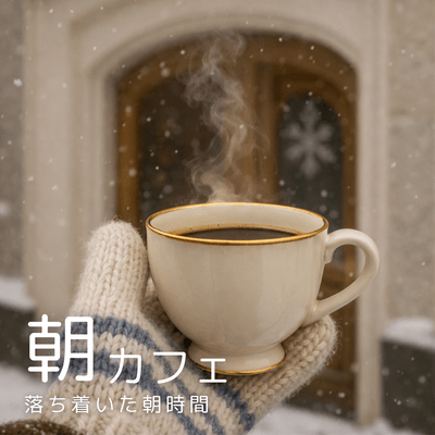 Morning Cafe: Gentle wake-up sounds Front Cover