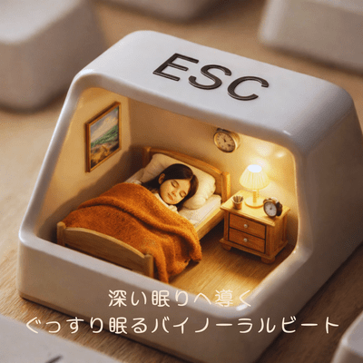 Binaural beats that lead to deep sleep Front Cover