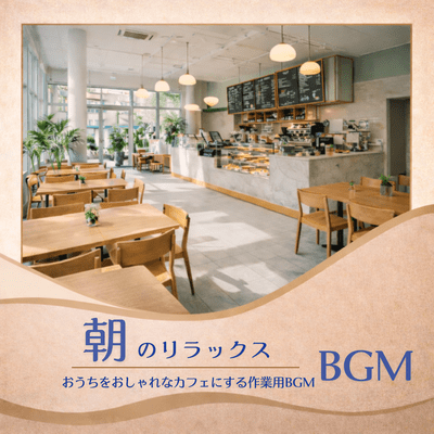 Morning Relaxing Music: Work Music that Turns Your Home into a Stylish Cafe Front Cover