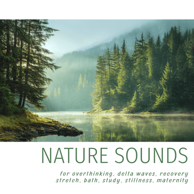 Nature Sounds (for overthinking, delta waves, recovery, stretch, bath, study, stillness, maternity) Front Cover