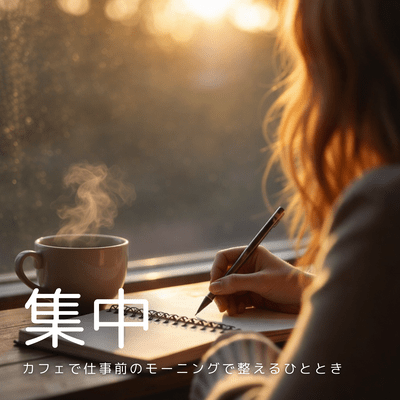 A moment of calm concentration with a focused morning routine Front Cover