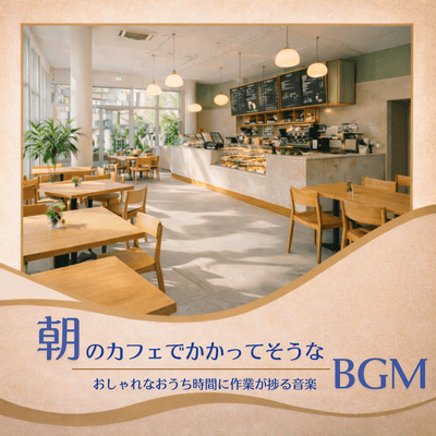 Morning Cafe Music: Productive Music for Stylish Home Moments Front Cover