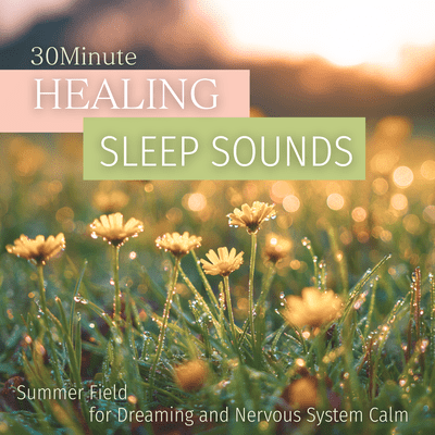 30Minute HEALING SLEEP SOUNDS Forest Night for Insomnia and Spiritual Peace Front Cover