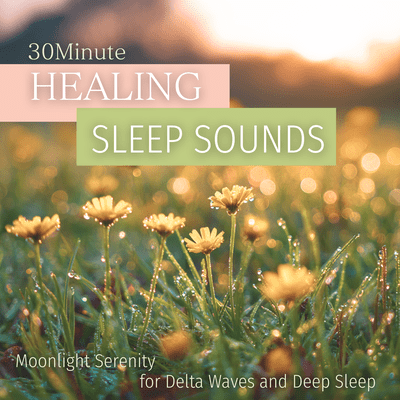 30Minute HEALING SLEEP SOUNDS Pure Atmosphere for REM Sleep and Total Recovery Front Cover