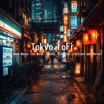 Tokyo LoFi (Background Music for Work, Study, Creative, Chillout and Relax) Front Cover