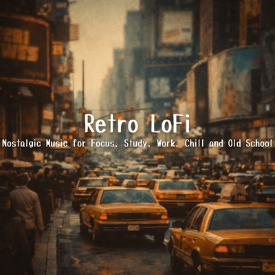 Retro LoFi (Nostalgic Music for Focus, Study, Work, Chill and Old School) Front Cover