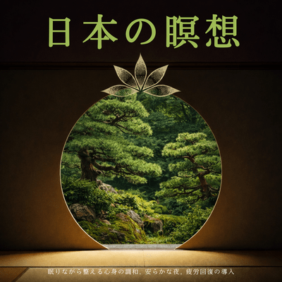 Japanese Meditation - Harmonizing the body and mind while sleeping, restful nights, and fatigue recovery Front Cover