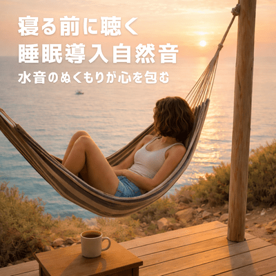 Listen to nature sounds to help you fall asleep before bed. The warmth of the sound of water will envelop your soul. Front Cover