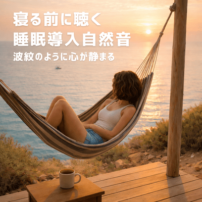 Listen to nature sounds to help you fall asleep. Calm your mind like a ripple. Front Cover