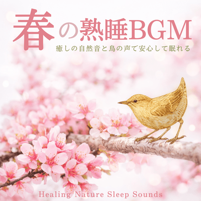 Spring Deep Sleep BGM Healing Nature Sounds and Birds for Safe Comfortable Sleep, Healing Nature Sleep Sounds Front Cover