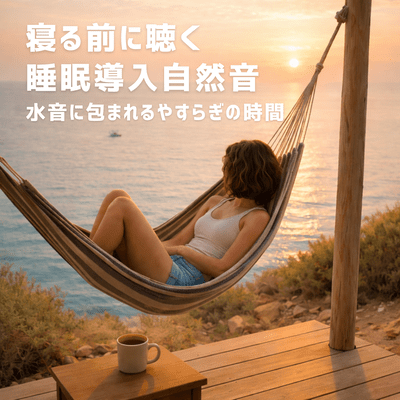 Listen to nature sounds to help you fall asleep. Relax with the sounds of water. Front Cover